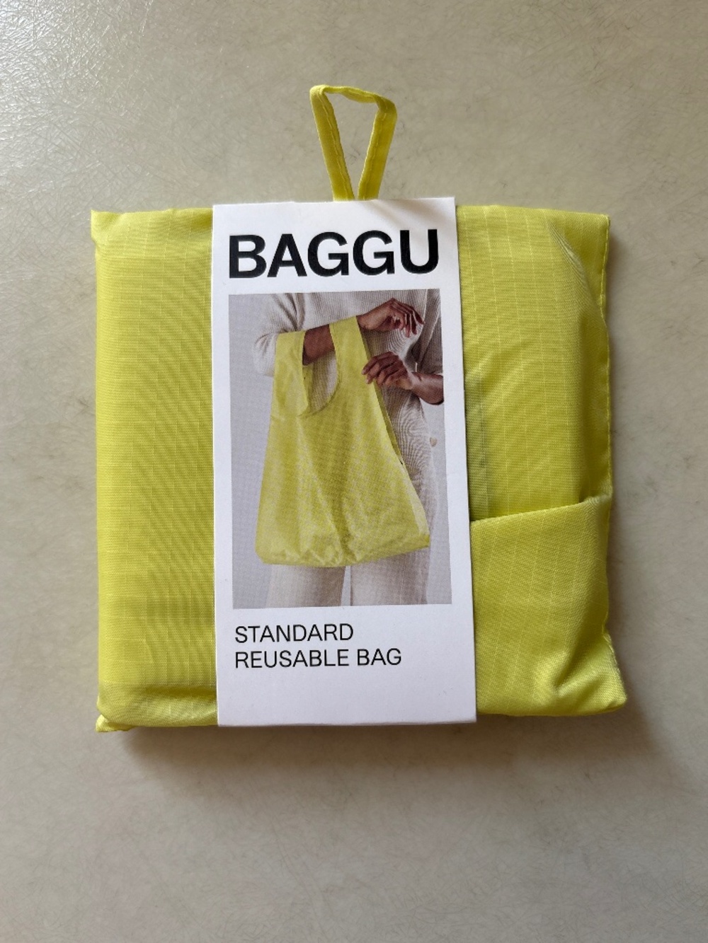 RARE BAGGU LEMON CURD STANDARD NWT